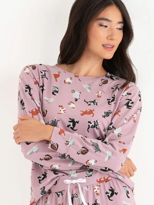Ricki's Sleepwear*Long Sleeve Pajama Set
