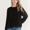 Ricki's Shirts & Blouses*Long Sleeve Release Pleat Blouse