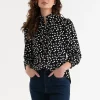 Ricki's Shirts & Blouses*Long Sleeve Ruffle Blouse