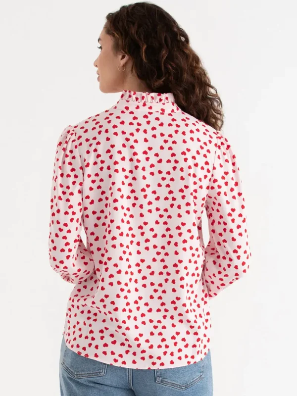 Ricki's Shirts & Blouses*Long Sleeve Ruffle Blouse