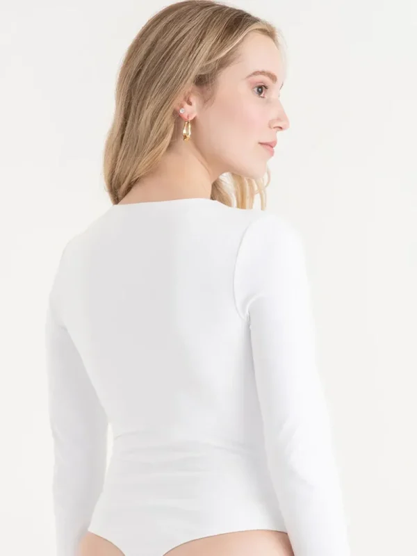 Ricki's Tees & Tanks*Long Sleeve V-Neck Bodysuit