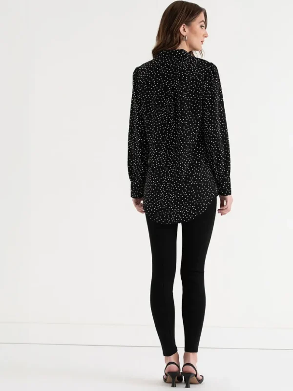 Ricki's Tees & Tanks*Longer Length Collared Blouse