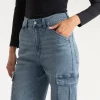 Ricki's Jeans*Lucy Loose Straight Cargo Jeans