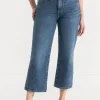 Ricki's Jeans*Lucy Straight Leg Cropped Jeans