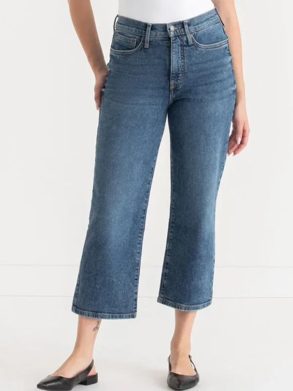 Ricki's Jeans*Lucy Straight Leg Cropped Jeans