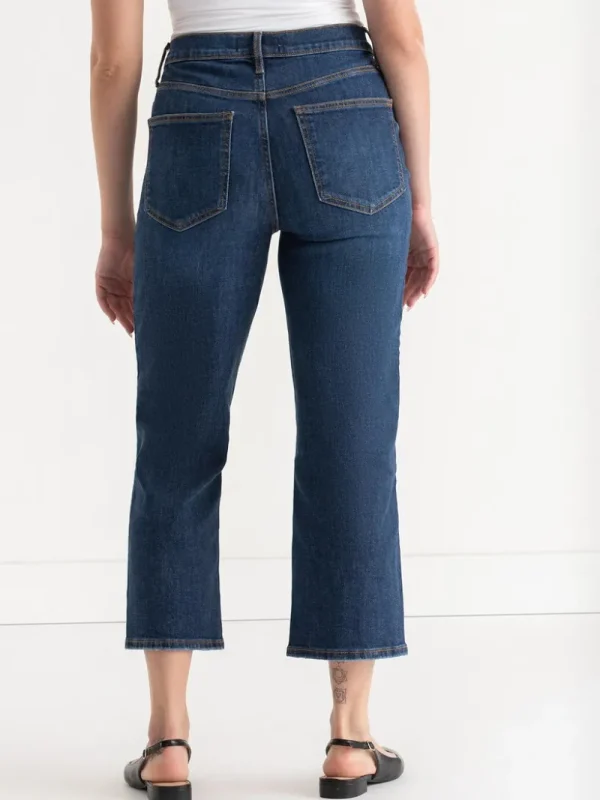 Ricki's Jeans*Lucy Straight Leg Cropped Jeans