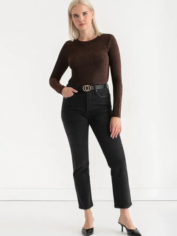 Ricki's Shirts & Blouses*Metallic Jersey Top