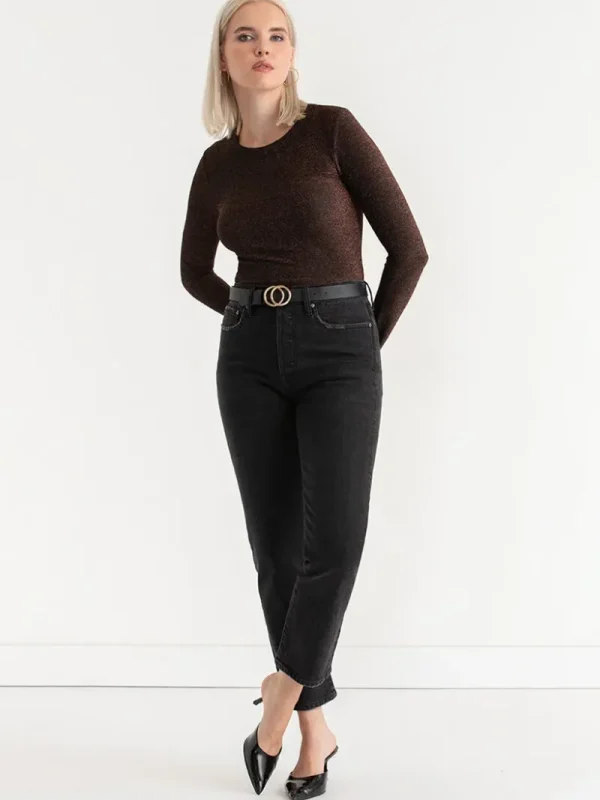 Ricki's Shirts & Blouses*Metallic Jersey Top