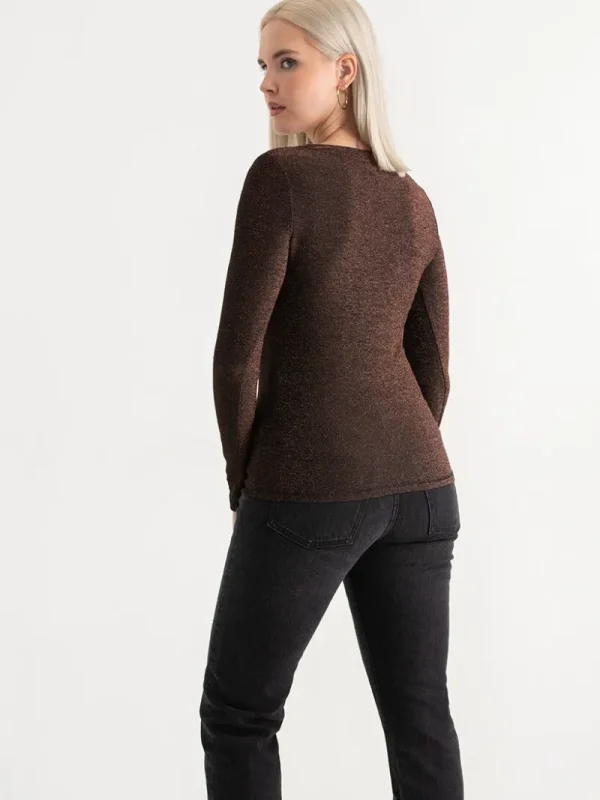 Ricki's Shirts & Blouses*Metallic Jersey Top