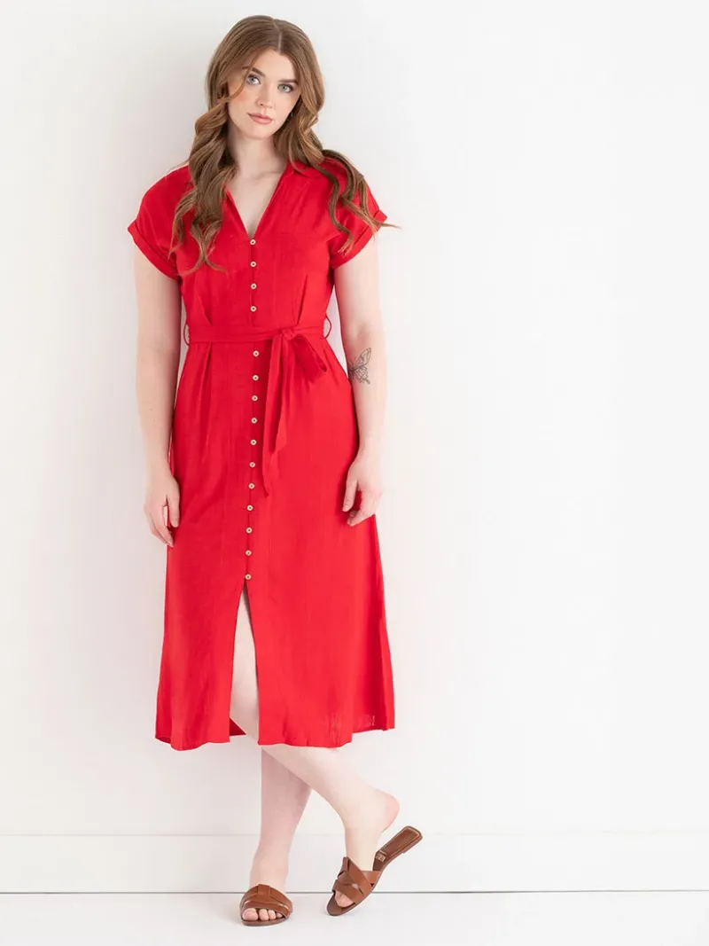 midi_linen_shirtdress_0-1.webp Ricki's Maxi & Midi Dresses*Midi Linen Shirtdress