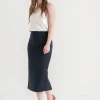 Ricki's Skirts & Shorts*Midi Pencil Skirt in Luxe Ponte