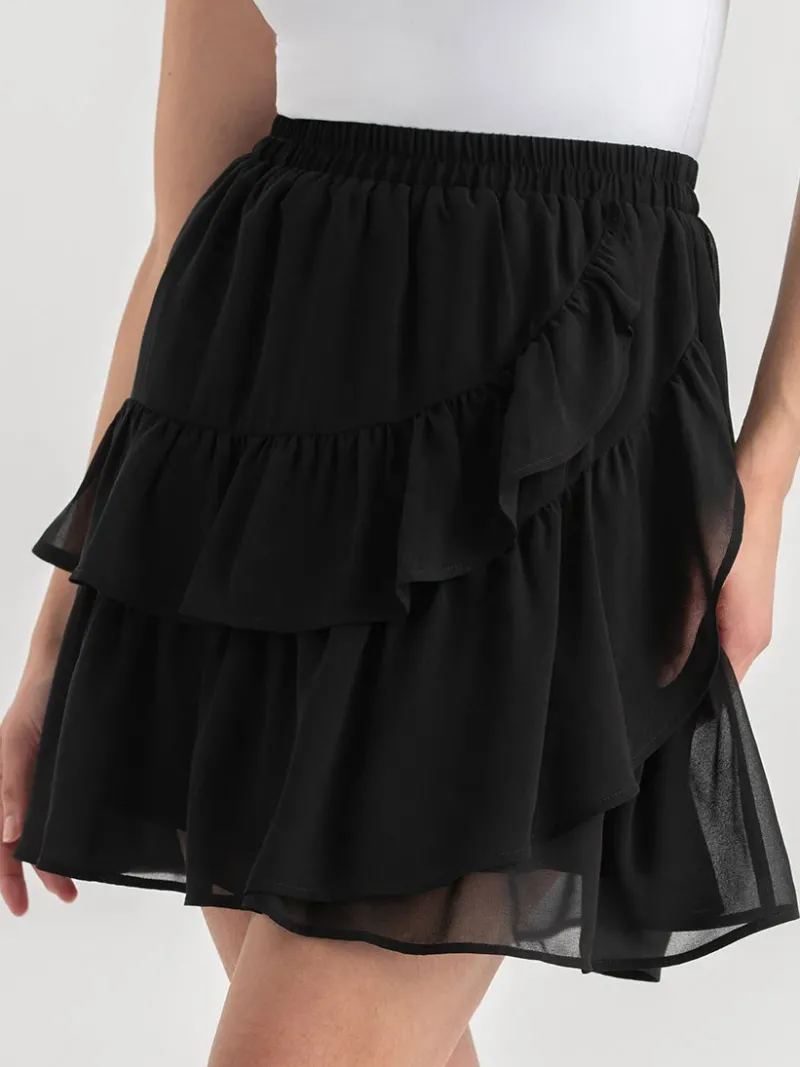 mini_chiffon_ruffle_skirt_2.webp Ricki's Skirts & Shorts*Mini Chiffon Ruffle Skirt