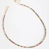 Ricki's Necklaces*3mm Coloured Stone Tennis Necklace