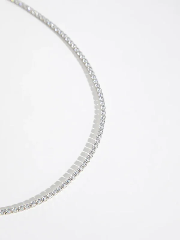Ricki's Necklaces*3mm Cubic Zirconia Tennis Necklace