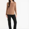 Ricki's Tees & Tanks*Modal Long Sleeve Scoop Neck Top