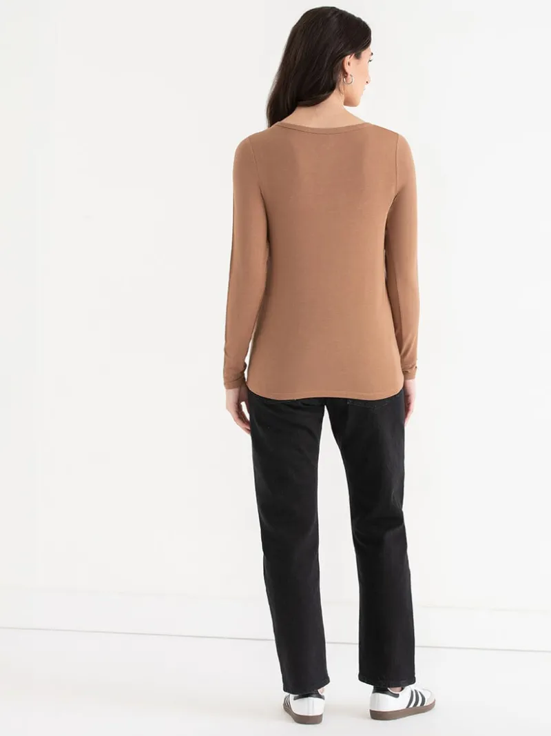 modal_long_sleeve_scoop_n_3-4.webp Ricki's Tees & Tanks*Modal Long Sleeve Scoop Neck Top