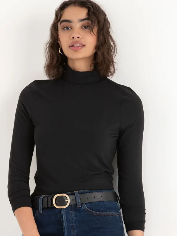 Ricki's Shirts & Blouses*Modal Long Sleeve Turtleneck Shirt