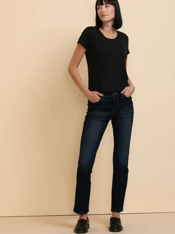 Ricki's Tees & Tanks*Modal Short Sleeve Scoop Neck Top