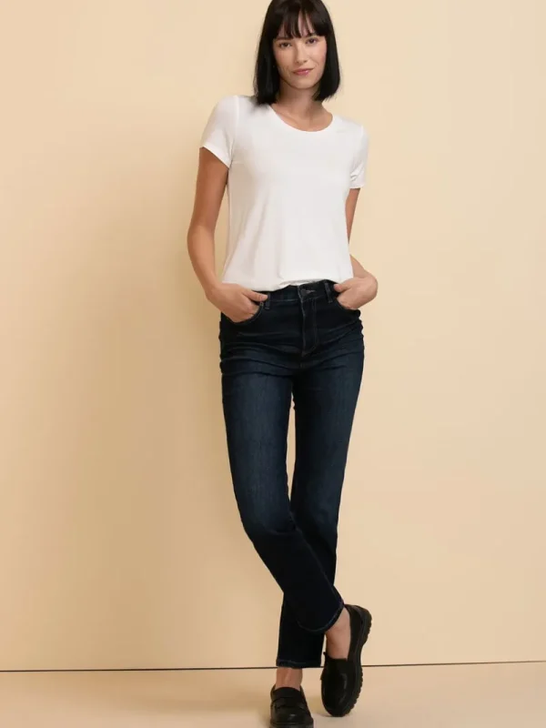 Ricki's Tees & Tanks*Modal Short Sleeve Scoop Neck Top