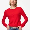 Ricki's Sweaters & Cardigans*Natalie Long Sleeve Round Neck Knit Cardigan | PIECES
