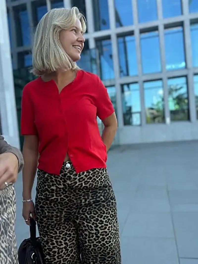 natalie_short_sleeve_roun_2.webp Ricki's Sweaters & Cardigans*Natalie Short Sleeve Round-Neck Knit Cardigan | PIECES