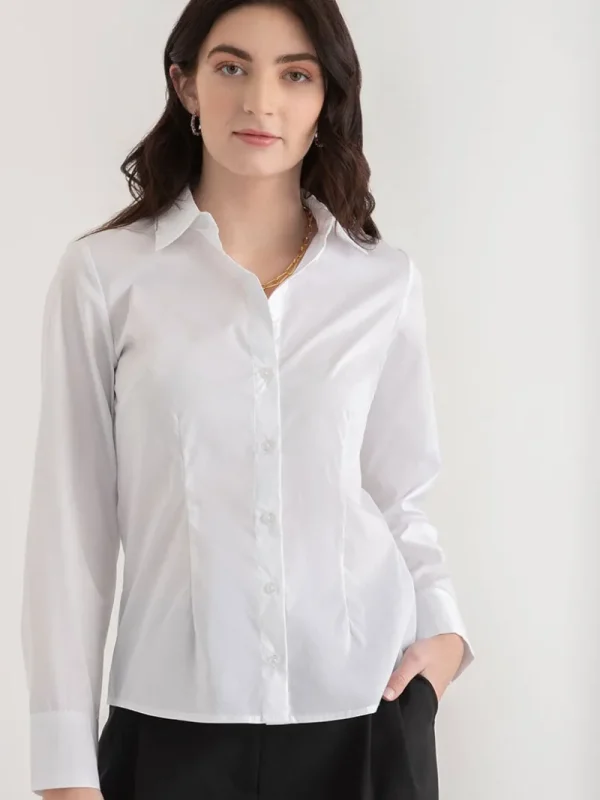Ricki's Shirts & Blouses*New Talia Fitted Collared Shirt