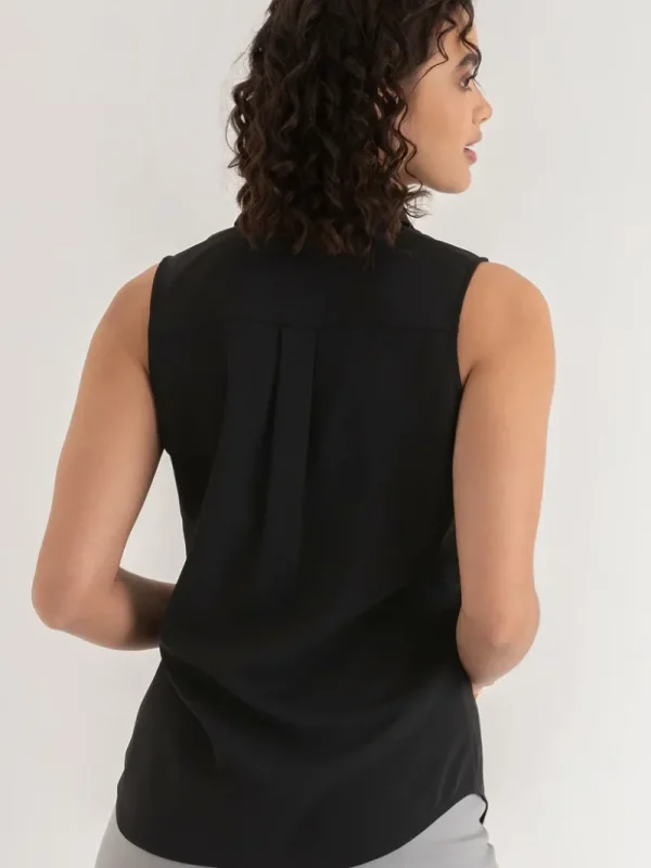 Ricki's Shirts & Blouses*Nicole Sleeveless Collared Shirt