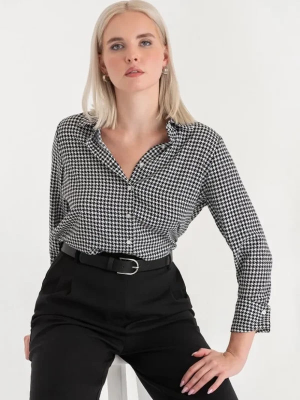 Ricki's Shirts & Blouses*Nicole Textured Button-Down Shirt