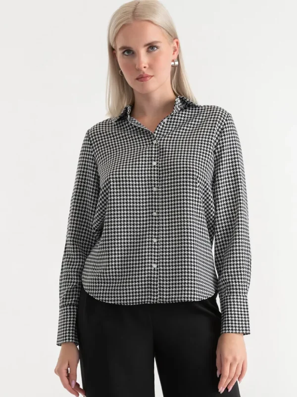 Ricki's Shirts & Blouses*Nicole Textured Button-Down Shirt