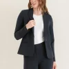 Ricki's Blazers*Oxford Classic Suit Blazer in Luxe Ponte