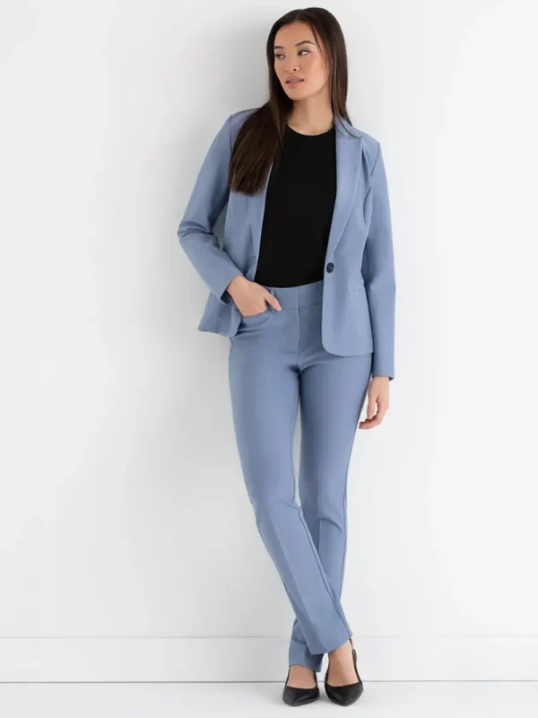 Ricki's Blazers*Oxford Classic Suit Blazer in Luxe Ponte