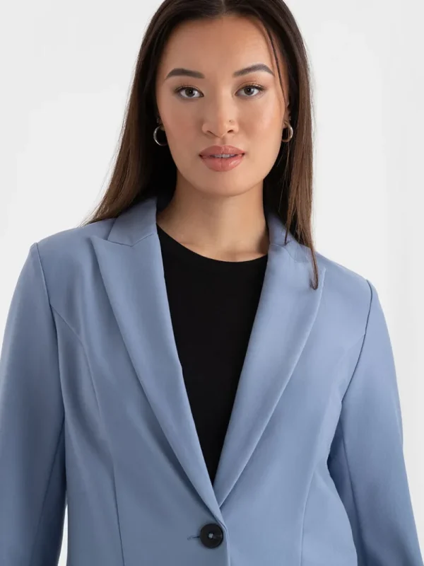 Ricki's Blazers*Oxford Classic Suit Blazer in Luxe Ponte