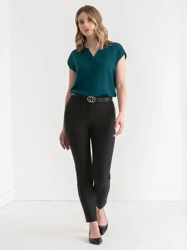 Ricki's Pants*Parker Slim Ankle Pant in Luxe Ponte