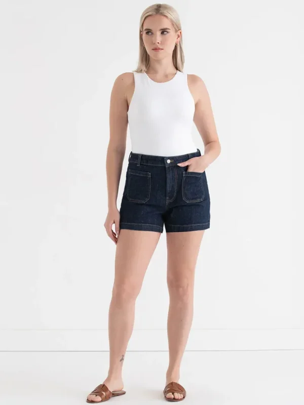 Ricki's Skirts & Shorts*Patch Pocket Jean Shorts