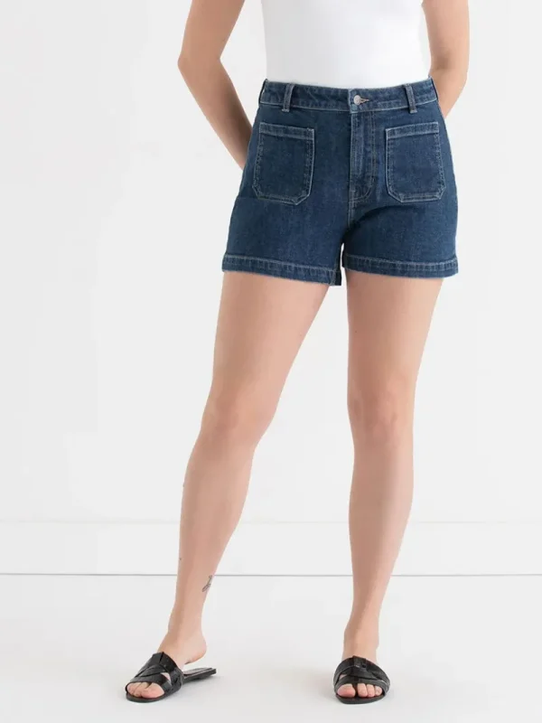 Ricki's Skirts & Shorts*Patch Pocket Jean Shorts