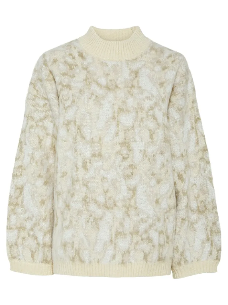 peggy_mock_neck_sweater___0.webp Ricki's Sweaters & Cardigans*Peggy Mock Neck Sweater | PIECES