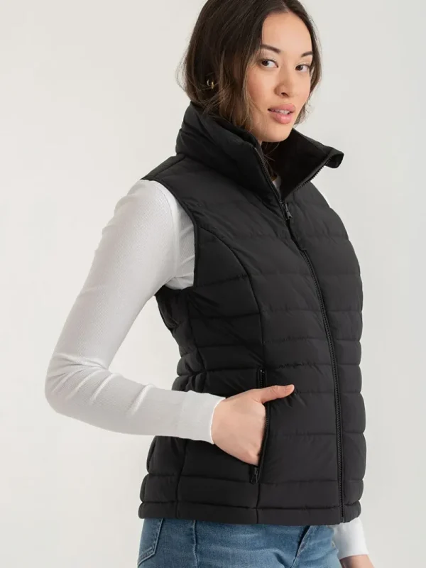 Ricki's Coats & Jackets*Peyton Packable Vest with Removable Hood