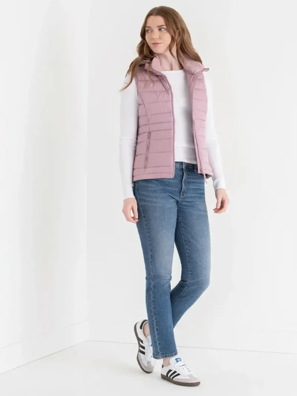 Ricki's Coats & Jackets*Peyton Packable Vest with Removable Hood