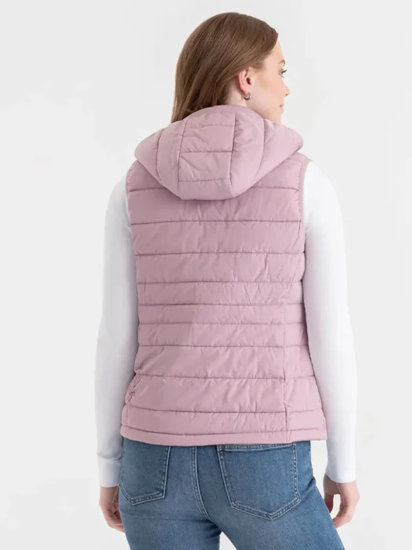 Ricki's Coats & Jackets*Peyton Packable Vest with Removable Hood
