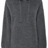 Ricki's Sweaters & Cardigans*Piko Long Sleeve Knit Hoodie | PIECES