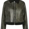 Ricki's Coats & Jackets*Pippi Short Faux Leather Jacket | PIECES