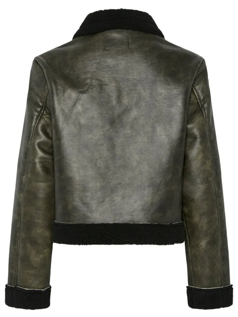pippi_short_faux_leather__1.webp Ricki's Coats & Jackets*Pippi Short Faux Leather Jacket | PIECES