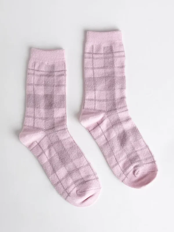 Ricki's Socks*Plaid Crew Socks