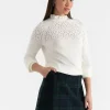 Ricki's Sweaters & Cardigans*Pointelle Ruffle Sweater
