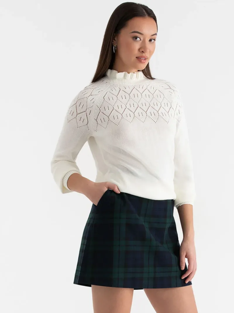 pointelle_ruffle_sweater_0-1.webp Ricki's Sweaters & Cardigans*Pointelle Ruffle Sweater