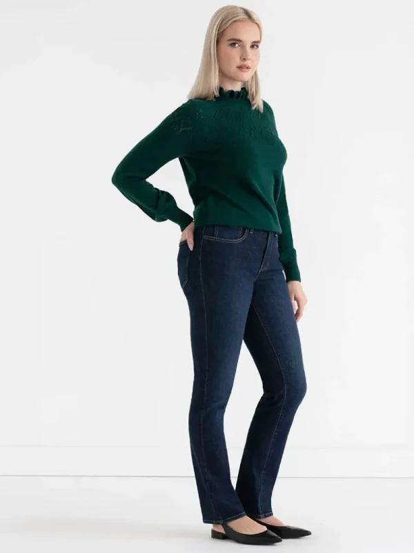 Ricki's Sweaters & Cardigans*Pointelle Ruffle Sweater