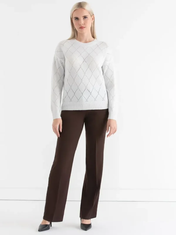 Ricki's Sweaters & Cardigans*Pointelle Shimmer Pullover Sweater