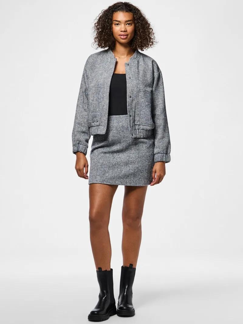 polly_highwaisted_mini_sk_1.webp Ricki's Skirts & Shorts*Polly High-Waisted Mini Skirt | PIECES