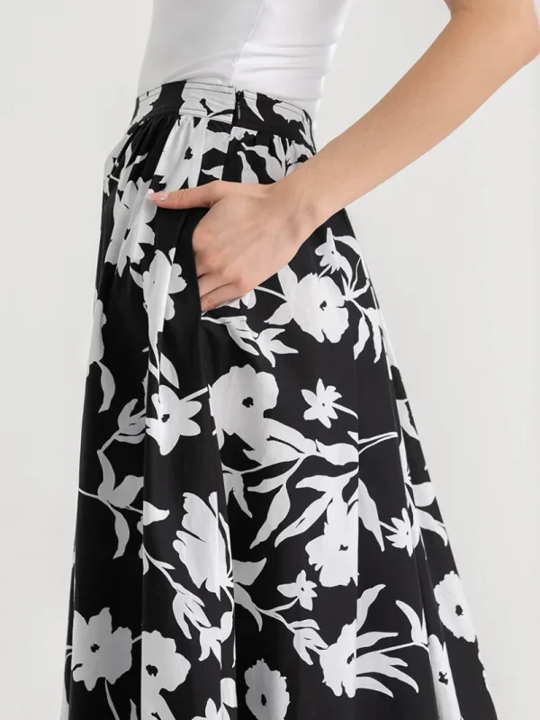 Ricki's Skirts & Shorts*Poplin Full Skirt