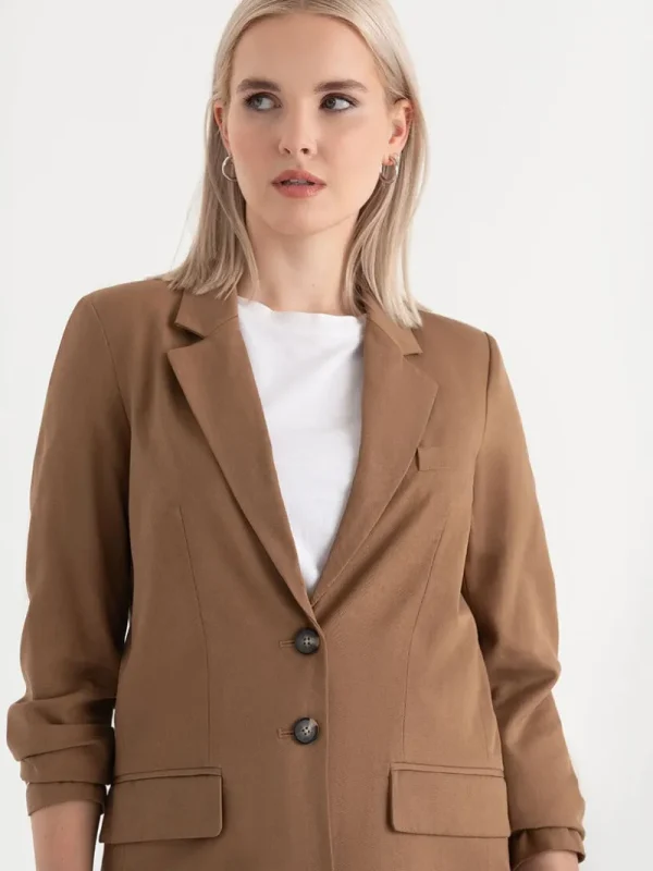 Ricki's Blazers*Relaxed Bristol Tencel Blazer